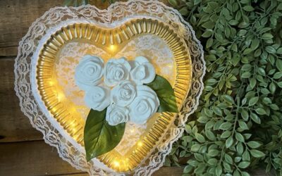 How To Make A Light Up Valentine Decoration Using A walmart Treat Box