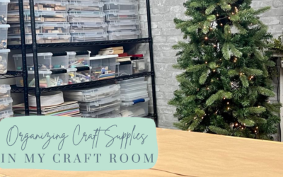 Organizing Craft Supplies In My Craft Room