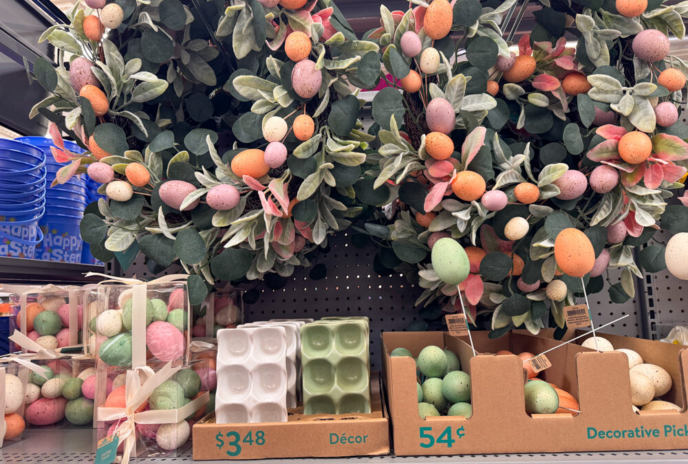 Easter Decor at Walmart 2025