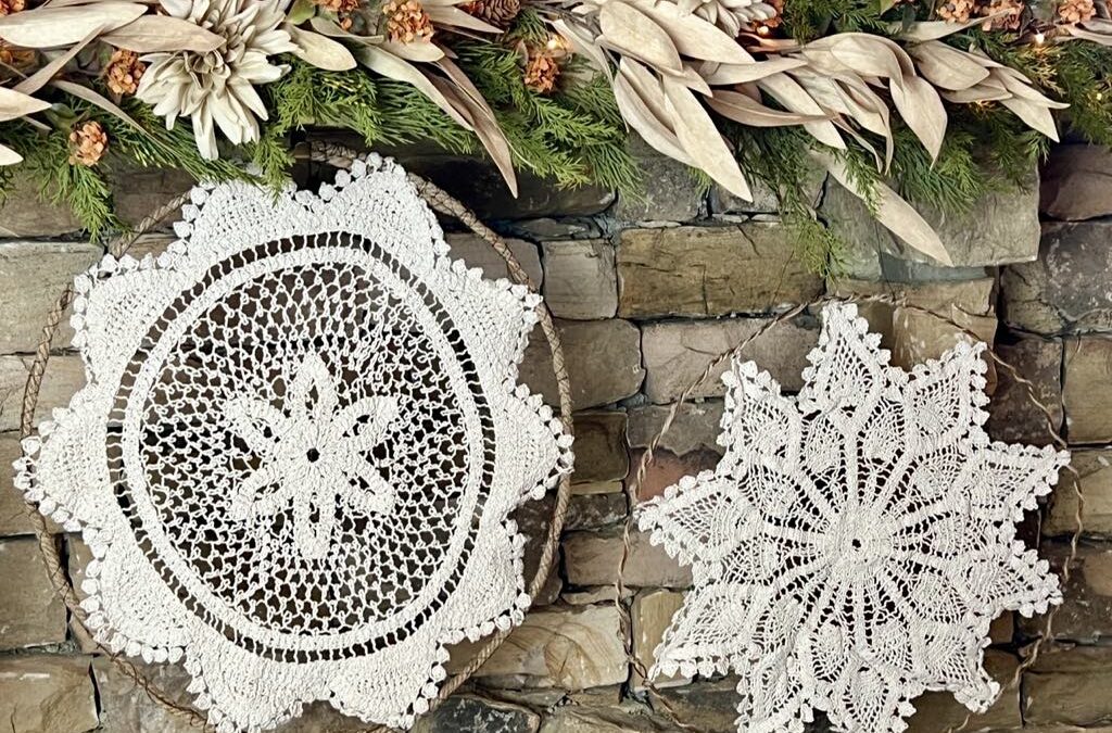 How To Make Hanging Doilies