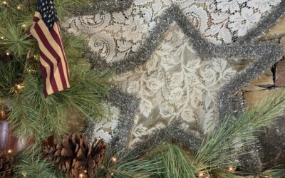 My Mantel Decorated For Summer 2025