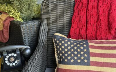 Front Porch Decorated For Summer “2025”