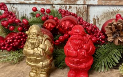 Using a Vintage Santa Mold With Casting Resin