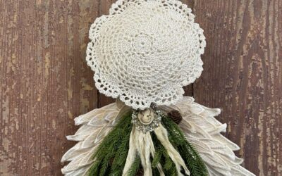 DIY Angel Using Angel Wing Appliques