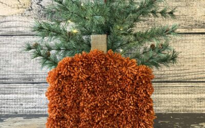DIY Yarn Pom Pom Container