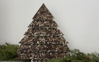 Wooden Advent Calendar Makeover