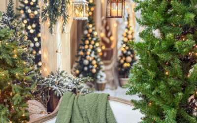 Our Christmas Backdrops In Our New Warehouse