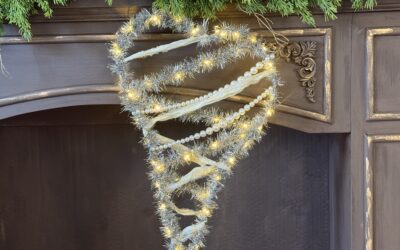 A DIY Light Up Heart Using A Wire Hanger