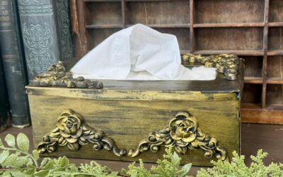 Tissue Box Makeover