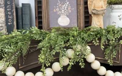 DIY Large Bead Garland