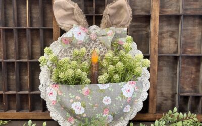 DIY Spring Bunny Decoration