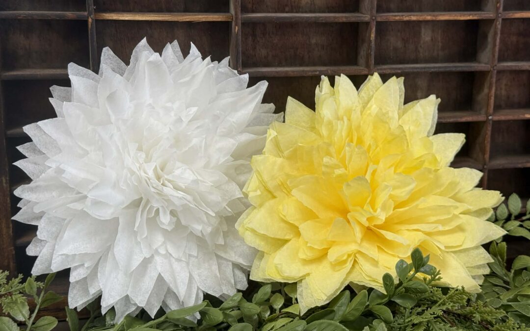 Easy DIY Coffee Filter Flowers