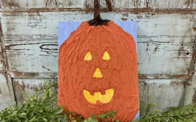 DIY Light Up Jack O Lantern Using Spackle