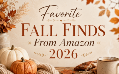 Favorite Fall Finds From Amazon 2026