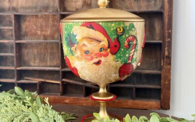 Vintage Christmas DIY Using A Walmart Find