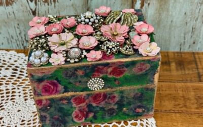 Walmart Box Makeover Using Our Shabby Tree Bling Pack